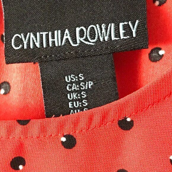 NWOT - Cynthia Rowley Short Sleeves Semi Sheer Blouse - Picture 4 of 13